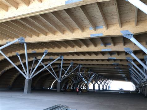 Gran estructura de madera acogerá a chilenos y argentinos en nuevo