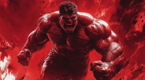 1920x1200 Resolution Cool Red Hulk Artistic 1200p Wallpaper