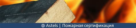 Сертификат на пропитку для дерева противопожарный - ООО «Астелс»