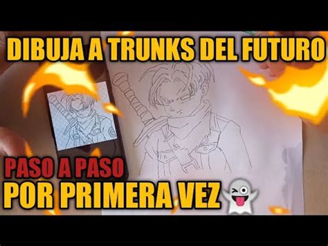 Como Dibujar A Trunks Del Futuro Paso A Paso Por Primera Vez YouTube