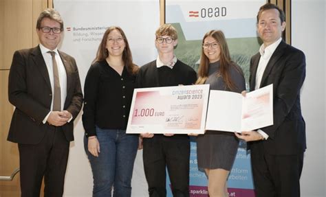 Citizen Science Award für zwei Linzer Schulen