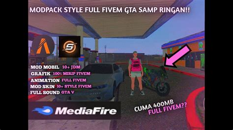 SHARE MODPACK STYLE FULL FIVEM RINGAN SUPPORT SAMP GTA