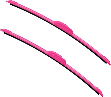 CJPPPZIW Pink Wiper Blades Premium 24 20 Front Wiper Automotive