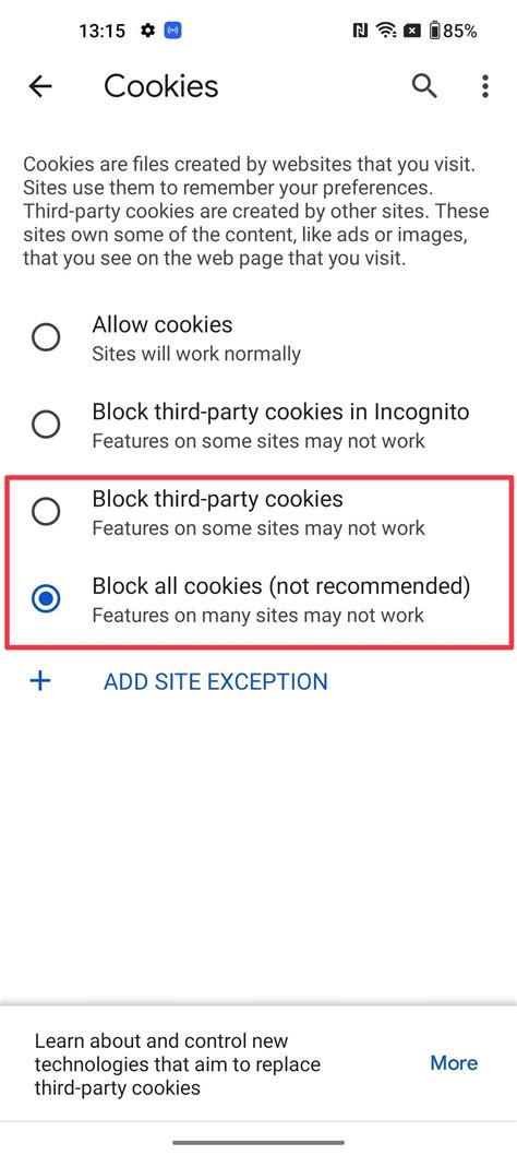 How To Delete Cookies On Android