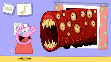 Peppa Pig Turns Into A Giant Xenomorph At The Hospital Peppa Pig