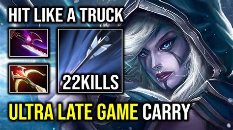 Ultimate Hyper Late Game Carry 10K MMR Drow Ranger Insane Hit Like A