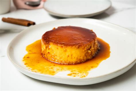 Steamed Caramel Custard Pudding Recipe