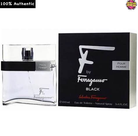 Salvatore Ferragamo F Black Pour Homme Edt 100ml For Men Beauty