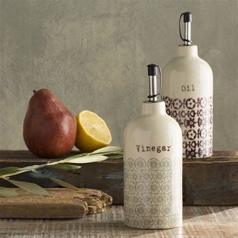 Botellas Decorativas De Aceite Y Vinagre