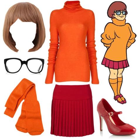 Spirit Halloween Adult Scooby Doo Velma Costume Clothing Shoes Jewelry Ubicaciondepersonas