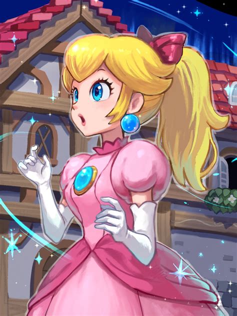 Princess Peach Super Mario Bros Image By Ya Mari