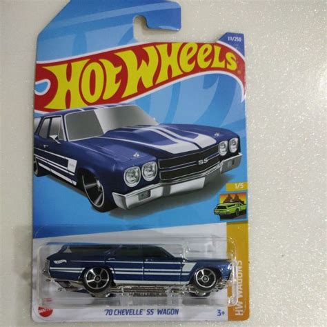 Case E Hot Wheels Chevelle Ss Wagon Shopee Malaysia