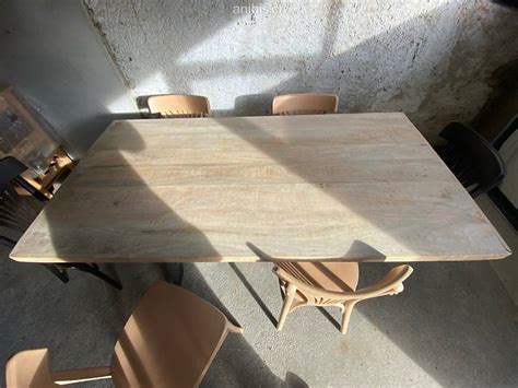 Table Bois Massif Et Chaises Canton Vaud Anibis Ch