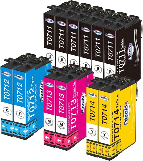 Epson Multipack T0715 Guépard Cartouches d encre d origine 4 couleurs