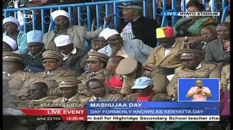 President Uhuru Kenyatta S Speech At The 2015 Mashujaa Day Celebrations