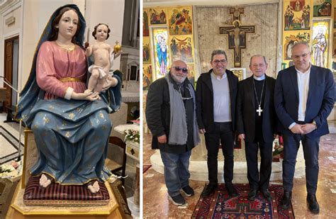 Michele Affidato Realizza Le Nuove Corone Per La Madonna Di Polsi