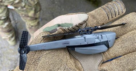 The Apu Operator Reported On The Work Of A Tiny Black Hornet Drone