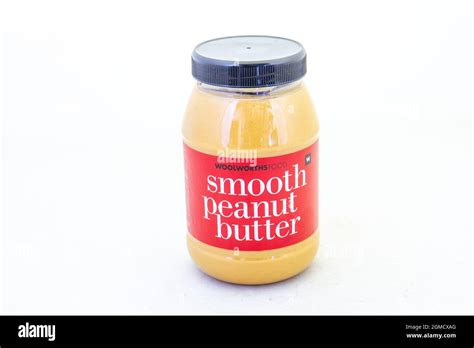 Johannesburg South Africa A Jar Of Woolworths Food Smooth Peanut