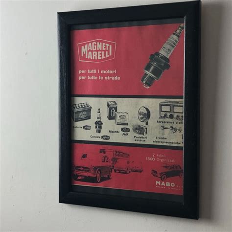 Poster Druck Pubblicità Magneti Marelli per Tutti i Catawiki