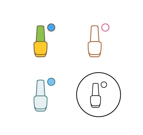 Nailpolish Vector Icon Vector Art At Vecteezy