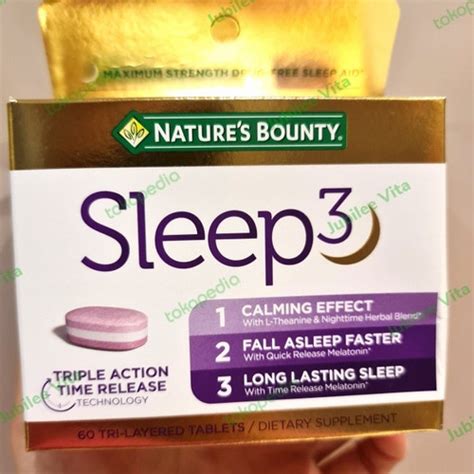 Jual Nature S Bounty Sleep Maximum Strength Melatonin Mg