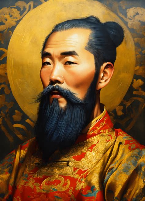 Lexica Un Vieux Monsieur Chinois Avec Barbe Blanche