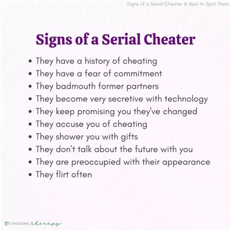 20 Signs Of A Serial Cheater How To Spot Them Cheaters Cheating