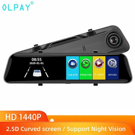 Olpay Inches Touch Screen P Hd Car Dvr Dash Camera Dual Lens Auto