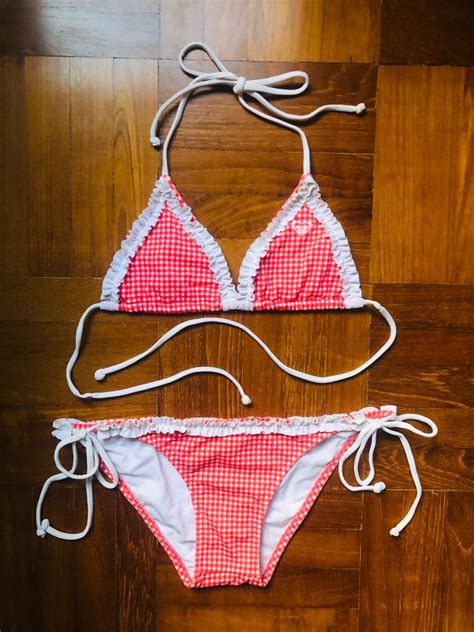 Roxy Bikini Women S Fashion Swimwear Bikinis Swimsuits On Carousell