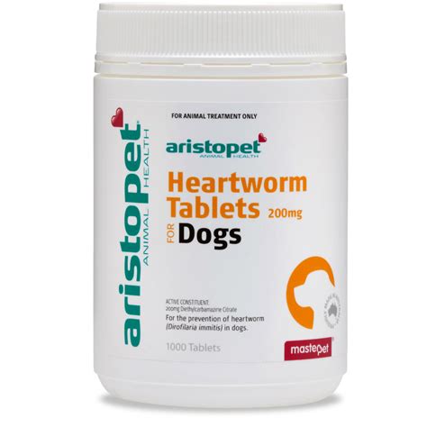 Aristopet Heartworm Tablets Agline