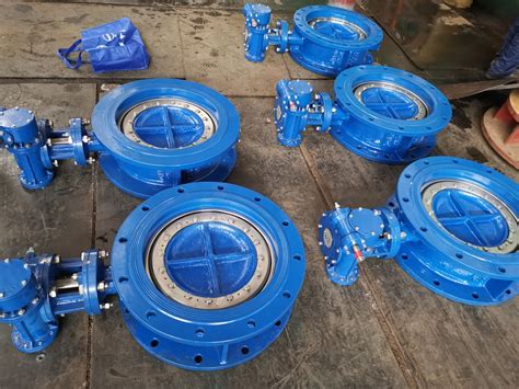 Factory Ductile Iron Ggg Epdm Seat Bare Shaft Flanged Pn Double