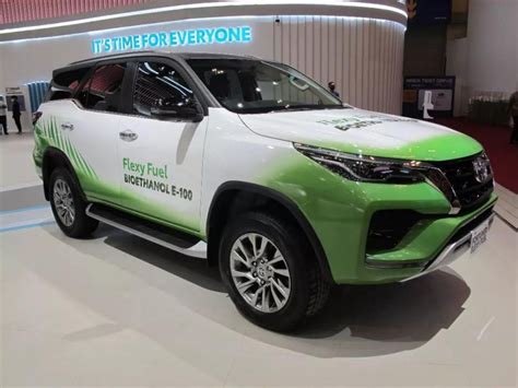 Toyota Reveals Fortuner Flexy Fuel Can Run On 100 Bioethanol