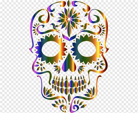 Calavera Mexican Cuisine Day Of The Dead Skull T Shirt Sugar Symmetry