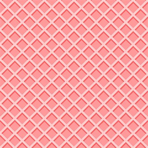 Premium Vector Strawberry Ice Cream Waffle Cone Texture Pink Wafer