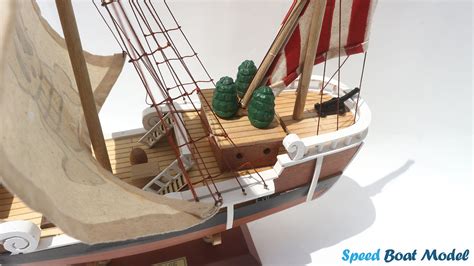 One Piece Sailing Ship Model 15.7" - Speed Boat Model