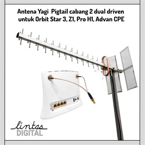 Antena Orbit Star Zte 283u Star 3 Z1 Pro H1 Pro 2 Advan Cpe Modem