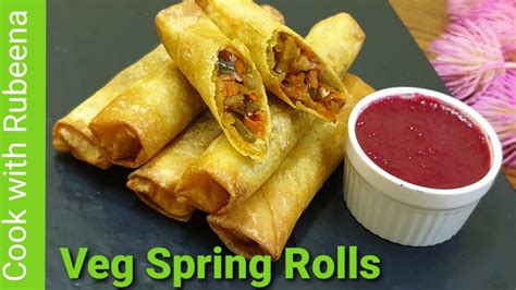 Veg Spring Rolls Vegetables Spring Rolls How To Make Spring Roll At