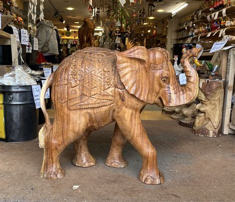 Elephant Wood Carving ChiselCraft