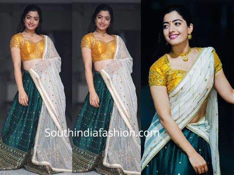 Rashmika Mandanna In Bhargavi Kunam South India Fashion