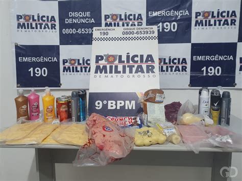 Homem é preso ao tentar furtar picanha queijos e cervejas em