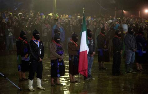 Zapatistas Th Anniversary Of The Zapatista Uprising