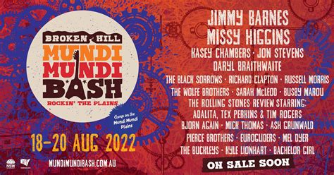 Mundi Mundi Bash Serves Up A Second Round For August 2022 With Kasey