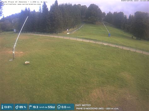 Webcam Piane Di Mocogno Meteosestola It