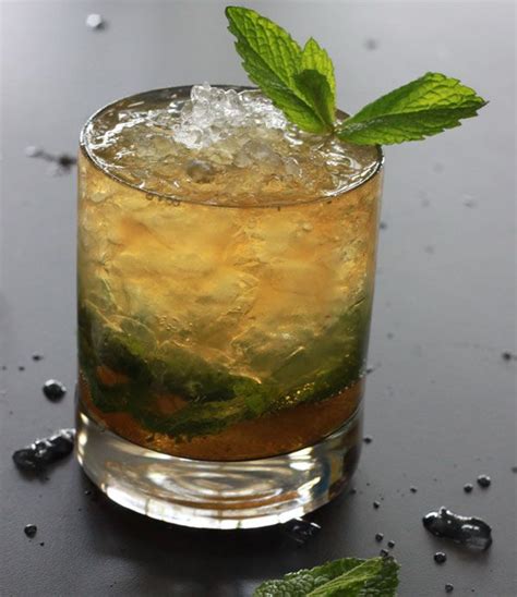 Old Fashioned Mint Julep Cocktail Recipe Alton Brown Recipe Mint