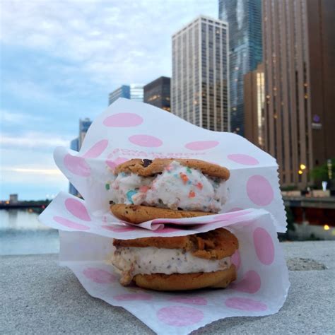 Baskin-Robbin's Warm Cookie Ice Cream Sandwiches - thekittchen