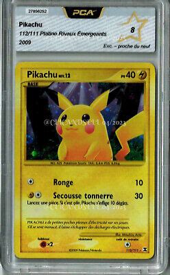 Carte Pok Mon Pca Pikachu Platine Rivaux Mergeants Ebay