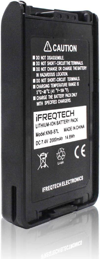 Amazon IFREQTECH KNB 57L Replacement Battery Compatible For