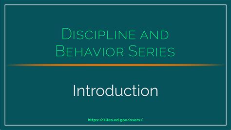 IDEA Discipline and Behavior Requirements Blog Series