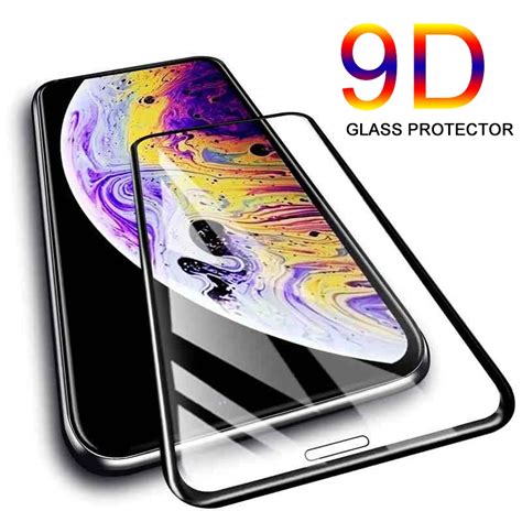 9d Tempered Glass For Iphone Xs Max Screen Protector On The For Apple I Phone 6 6s 7 8 Plus X S