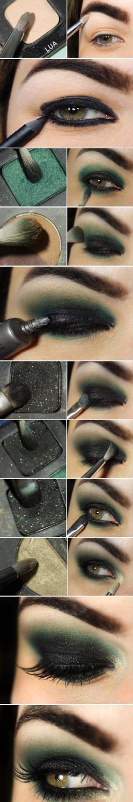 Make Up Step By Step Green Makeup Tutorial Smoky Eye Makeup Smoky